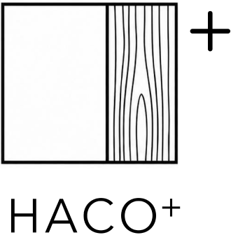 HACO+ ロゴ